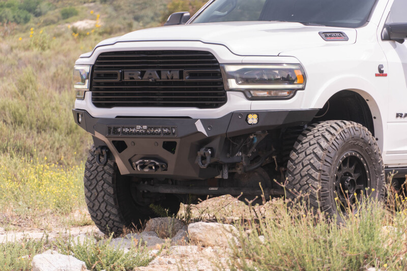 Ram 2500 Front Bumper - DV8 Offroad - Spec Series - Micro-Texture Black Powder Coated - `19-`26